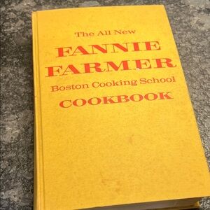 VINTAGE Fanny Farmer Boston School Cookbook.  Hardcover. Exc condition